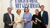 WK-NÖ-Präsident Wolfgang Ecker, Landeshauptfrau Johanna Mikl-Leitner, Christiane Wenckheim, ...