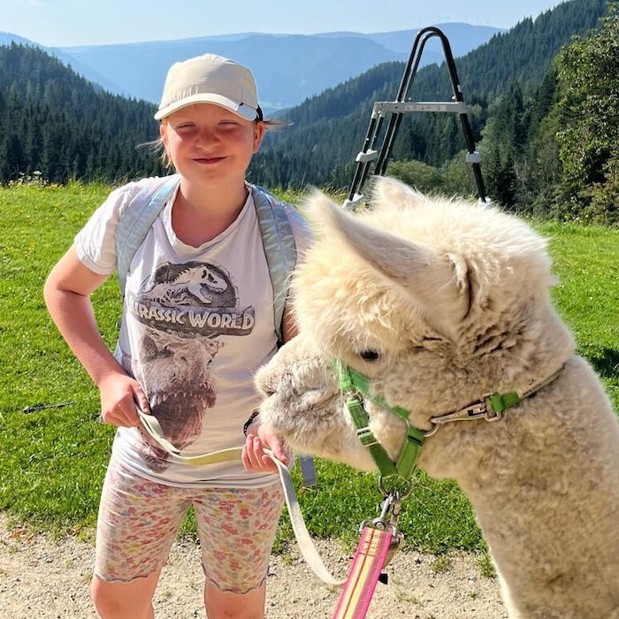 Wanderungen mit Alpakas gab es auch schon im Vorjahr