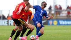 Luka Modric (re.) nimmt mit Kroatien zum fünften Mal an der Weltmeisterschaft teil.
