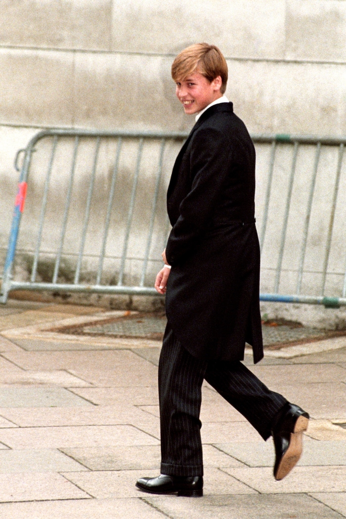 Prinz George besucht ab September wie sein Vater William (im Bild 1995 an seinem ersten Tag) das ...