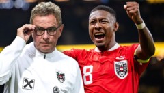 Ralf Rangnick bleibt auch nach der WM Österreichs Teamchef, das freut nicht nur David Alaba.