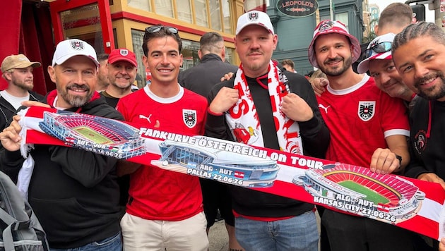 Für die WM haben die Pielachtaler einen eigenen Schal kreiert