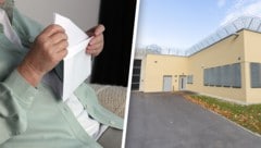 Die Mutter eines Insassen der JA Sonnberg ist angeklagt (li.: Symbolbild) .