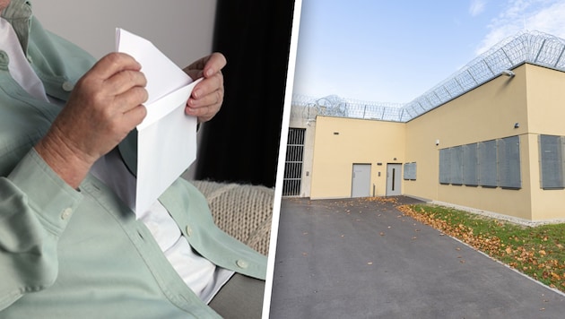 Die Mutter eines Insassen der JA Sonnberg ist angeklagt (li.: Symbolbild) .