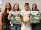 Gemeinsam werden die Schüler des zweisprachigen Realgymnasiums in Oberwart der ...