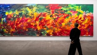 Herbert Brandl, „Untitled“, 2019 ist bei den Galerien Schwarzwälder &amp; Grässlin für 240.000 ...