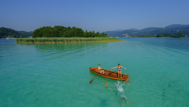 So unberührt ist der Wörthersee nur an wenigen Stellen.