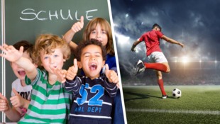 Gemeinsames Fußball-Erlebnis für einige unserer heimischen Sprösslinge