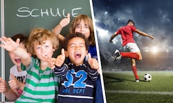 Gemeinsames Fußball-Erlebnis für einige unserer heimischen Sprösslinge