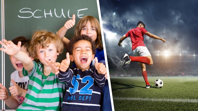 Gemeinsames Fußball-Erlebnis für einige unserer heimischen Sprösslinge