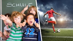 Gemeinsames Fußball-Erlebnis für einige unserer heimischen Sprösslinge