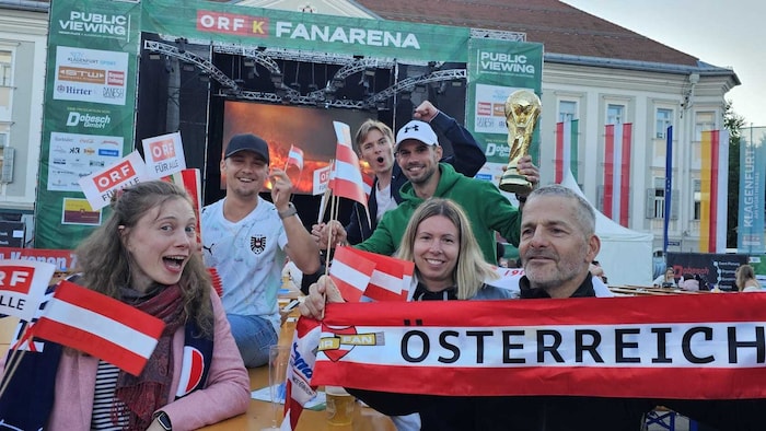 Österreich lockt die Fans vor den TV-Schirm.