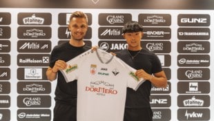 Sportdirektor Philipp Netzer und Shingo Nakano