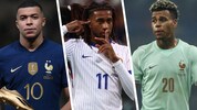 Kylian Mbappé, Michael Olise und Désiré Doué