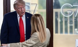 Nach einigen Differenzen haben sich Trump und Meloni nun wohl ausgesprochen.