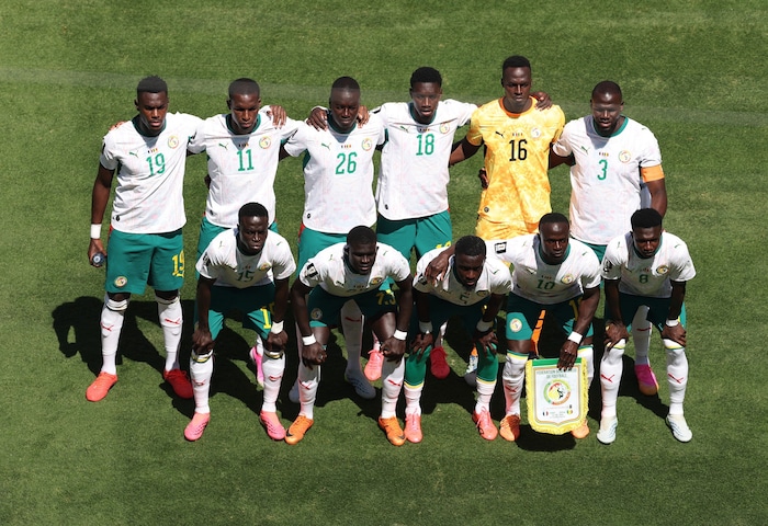 The Senegal team