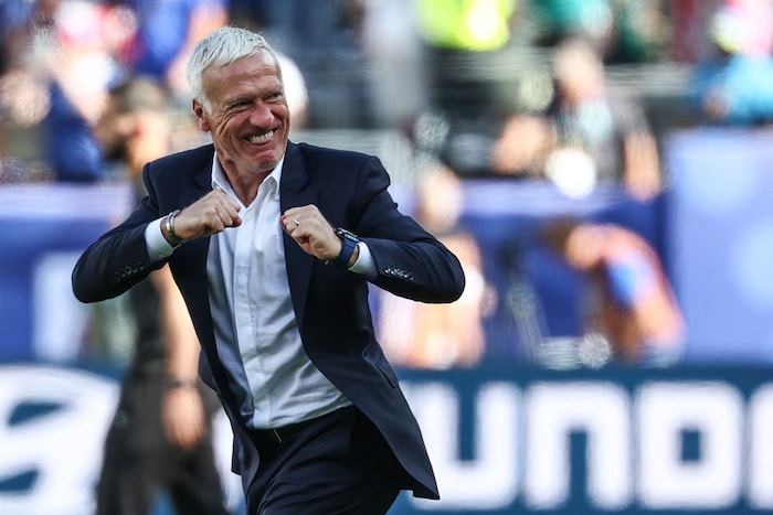 France coach Didier Deschamps