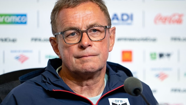 Head coach Ralf Rangnick has decided