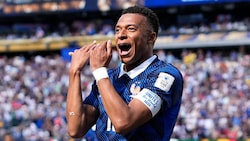 Kylian Mbappe mit dem „Flöten-Jubel“.