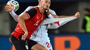 Sasa Kalajdzic (li.) steht in Österreichs Startelf.