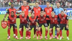 Die Startformation Österreichs gegen Jordanien