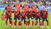 Die Startformation Österreichs gegen Jordanien