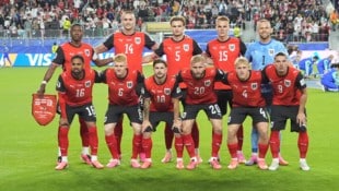 Die Startformation Österreichs gegen Jordanien