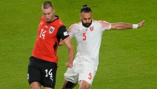Für viele überraschend: Sasa Kalajdzic (li.) stand gegen Jordanien in der Startelf.