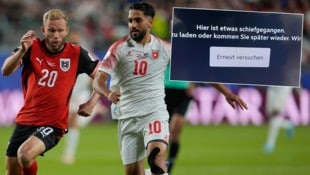 Zahlreiche rot-weiß-rote Fans hatten Probleme mit dem ORF-Stream.