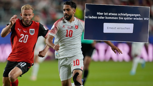 Zahlreiche rot-weiß-rote Fans hatten Probleme mit dem ORF-Stream.