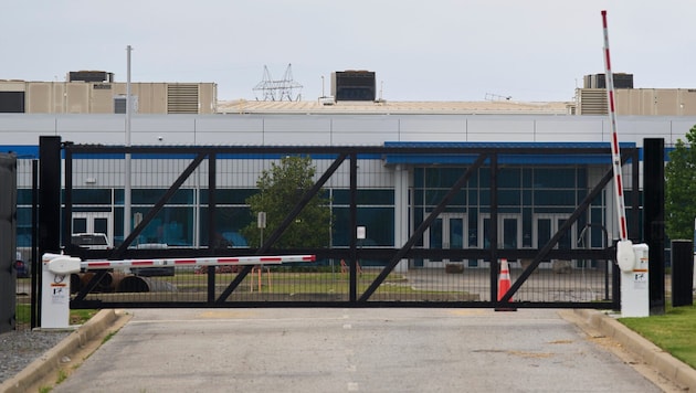 Ein KI-Rechenzentrum von xAI in Memphis, Tennessee