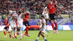 Österreich profitierte gegen Jordanien von einem Eigentor. 
