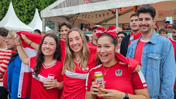 Soviele Fans kamen in Rot-Weiß-Rot.