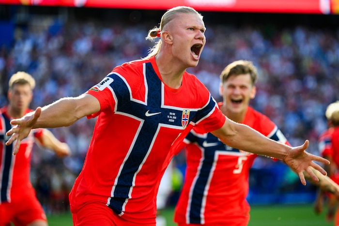 Haaland traf doppelt.