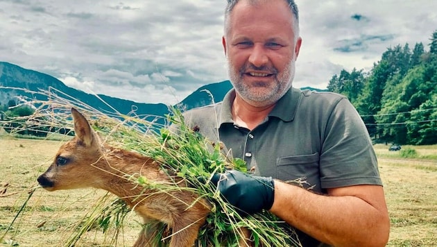 Edgar Kienleitner ist selbst Jäger und Drohnenpilot.