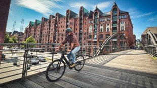 Die „Radkrone“ konnte den neuen Nabenantrieb von Bosch – hier verbaut in einem Canyon E-Bike – ...