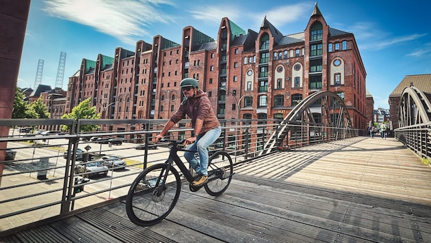 Die „Radkrone“ konnte den neuen Nabenantrieb von Bosch – hier verbaut in einem Canyon E-Bike – ...
