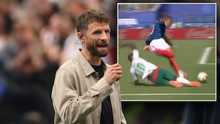 Thomas Müller wunderte sich über die Entscheidung des Schiedsrichters.