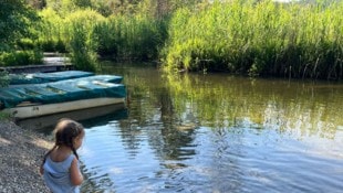 Der Kleinsee bietet nicht nur Fischern ein beliebtes Ziel.