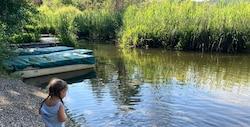 Der Kleinsee bietet nicht nur Fischern ein beliebtes Ziel.