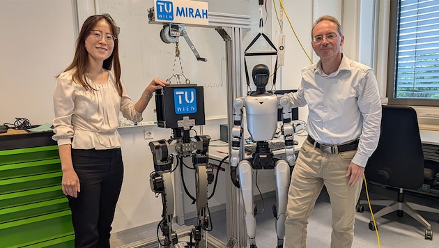 Dongheui Lee und Christian Ott von der Technischen Universität Wien beantworten im Gespräch mit ...