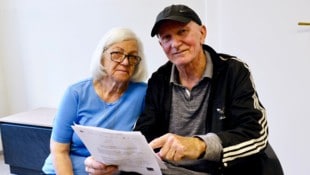 Die Patienten Martina Halsegger und August Larissegger schildern ihre Fälle.