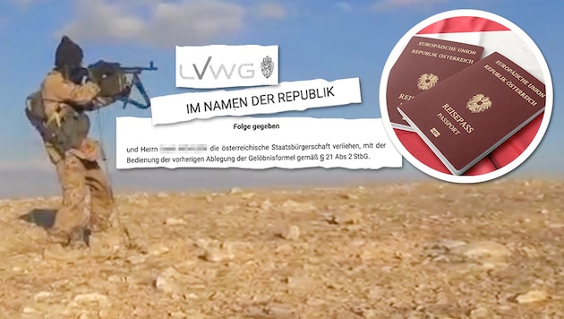 Gerichtsentscheid (s. Ausriss u.): Syrischer Ex-Terrorfan erhält den Pass – der verhaftete ...