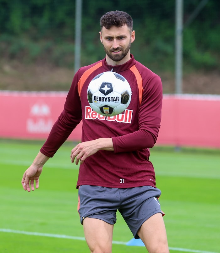 Trainierte individuell: Neuzugang Dominik Schmid.