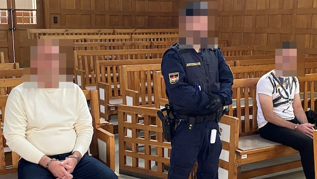 Die beiden Männer mussten sich für ihre Taten verantworten.
