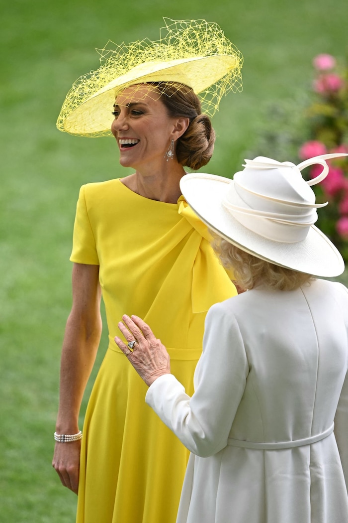 Prinzessin Kate und Königin Camilla