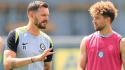 Sturm-Coach Fabio Ingolitsch startete mit Neuzugang Simon Seidl und Co. in die Vorbereitung.