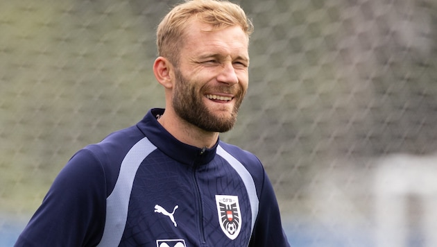 Konrad Laimer ist fit für das Spiel gegen Irland.