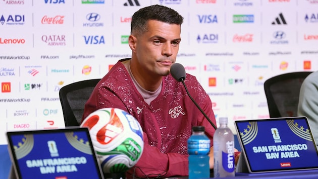Kapitän Granit Xhaka ging mit seinem Team hart ins Gericht.