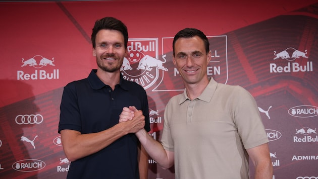Arbeiten ab sofort zusammen: Danny Röhl und Marcus Mann (re.).